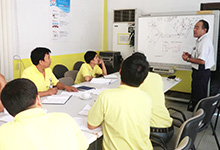 Technical guidance at Philippines