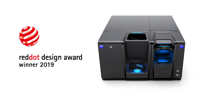 Glory Cash Recycling System, CI-5 awarded  the design prize “Red Dot Design Award 2019”