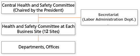 Structure for Managing Health and Safety